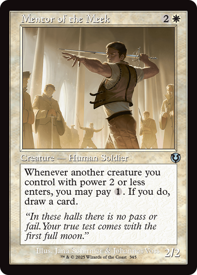Mentor of the Meek (Retro Frame) (-345) - Innistrad Remastered Foil