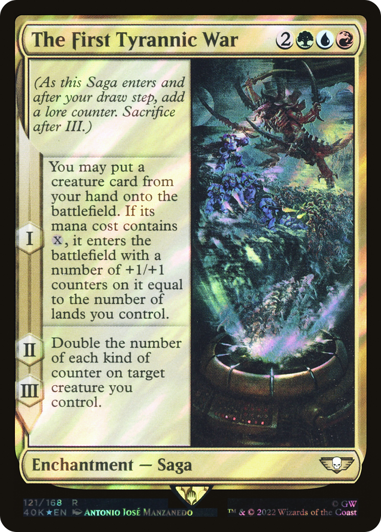 The First Tyrannic War (Surge Foil) [Universes Beyond: Warhammer 40,000]