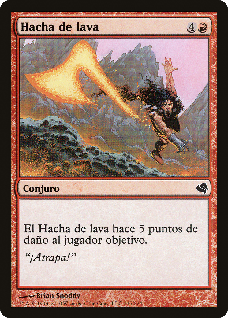 Lava Axe (PS11-115) - Salvat 2011