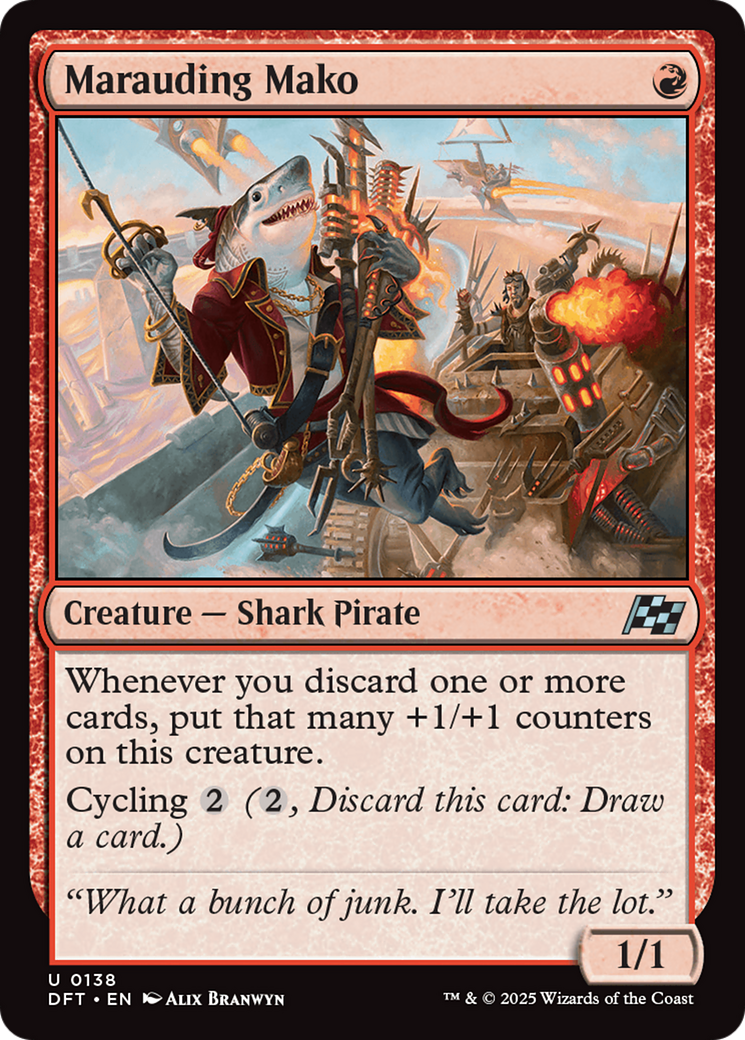Marauding Mako (-138) - Aetherdrift