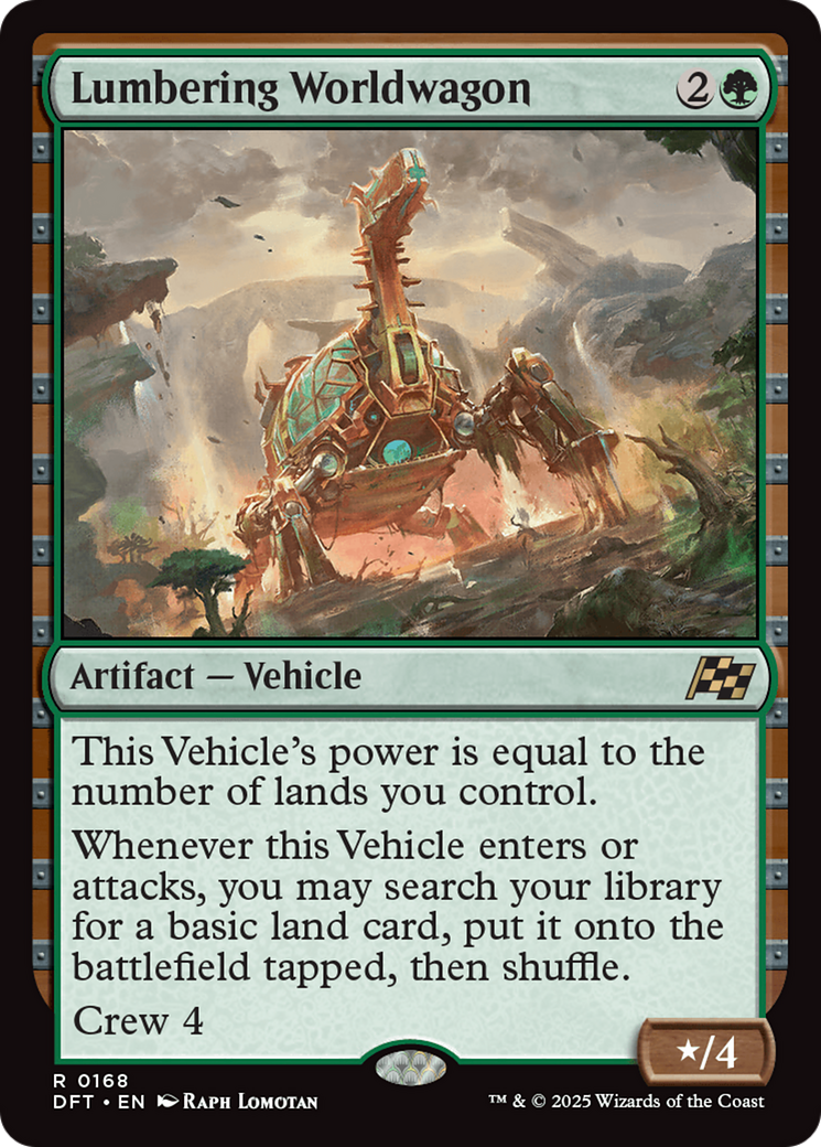 Lumbering Worldwagon (-168) - Aetherdrift