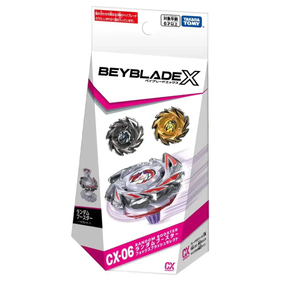 BEYBLADE X CX-06 FoxBrush Random Booster