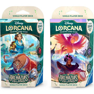 Disney Lorcana: Archazia’s Island - Starter Decks - Bundle of 2