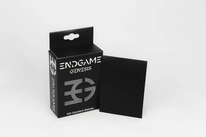 ENDGAME: Genesis Standard Size Sleeves -  Obsidian Black (100 Count)