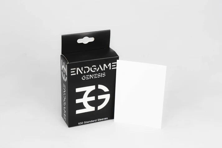 ENDGAME: Genesis Standard Size Sleeves - Trillium White (100 Count)