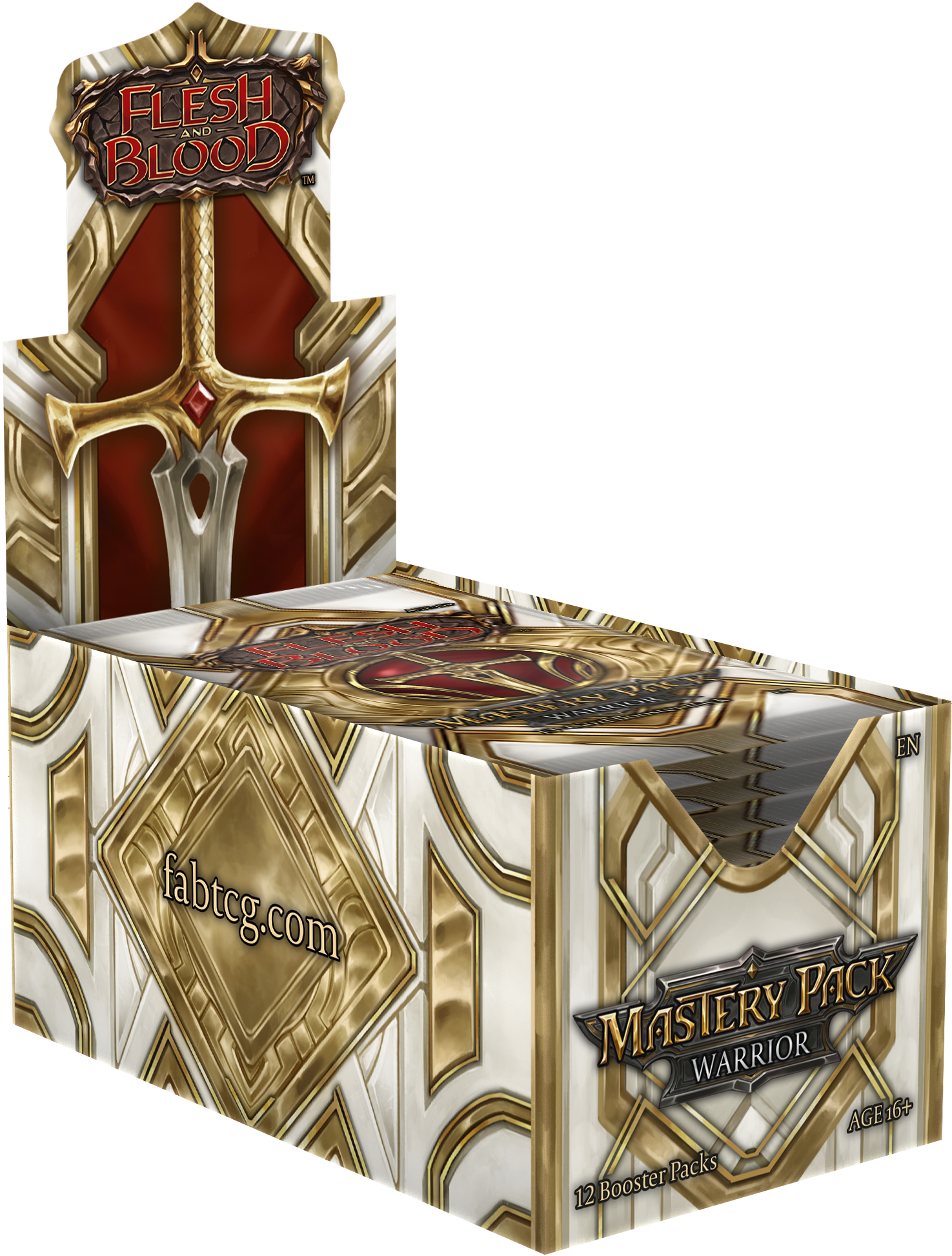 Flesh and Blood - Mastery Pack Warrior Booster Box (Pre Order)