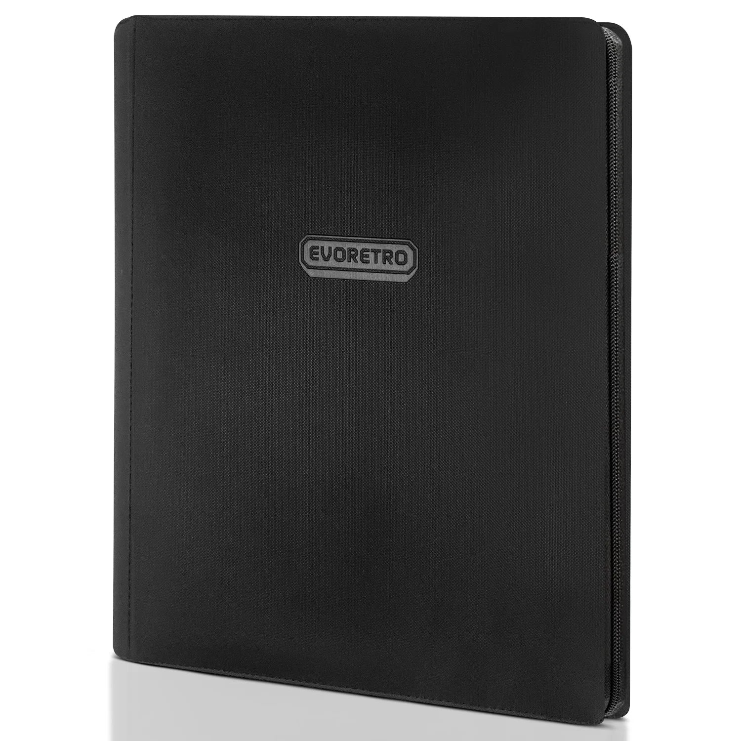 EVORETRO 9-Pocket Zip-Up Trading Card Zipper Binder for 360 cards - Black