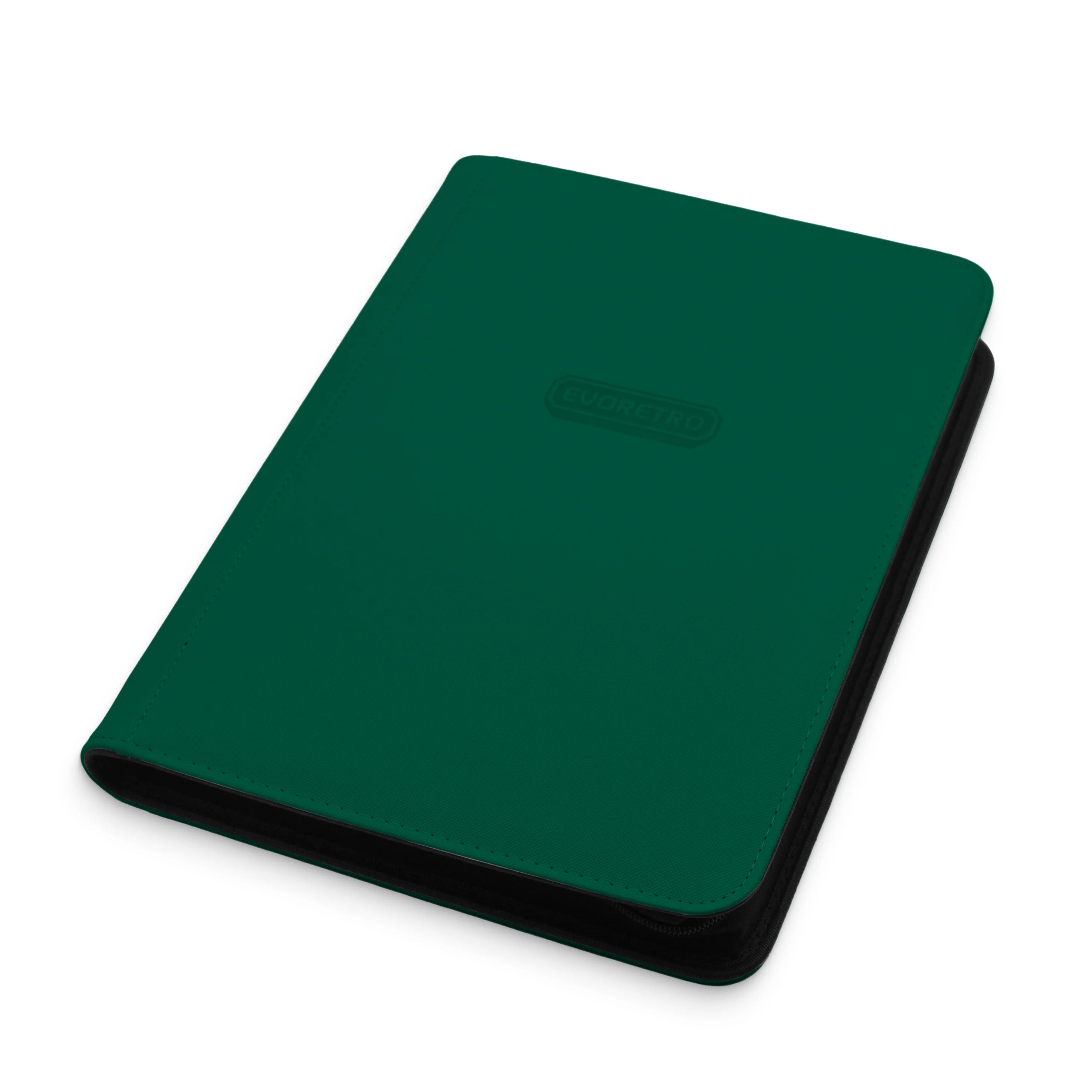 EVORETRO 9-Pocket Zip-Up Trading Card Zipper Binder for 360 cards - Green