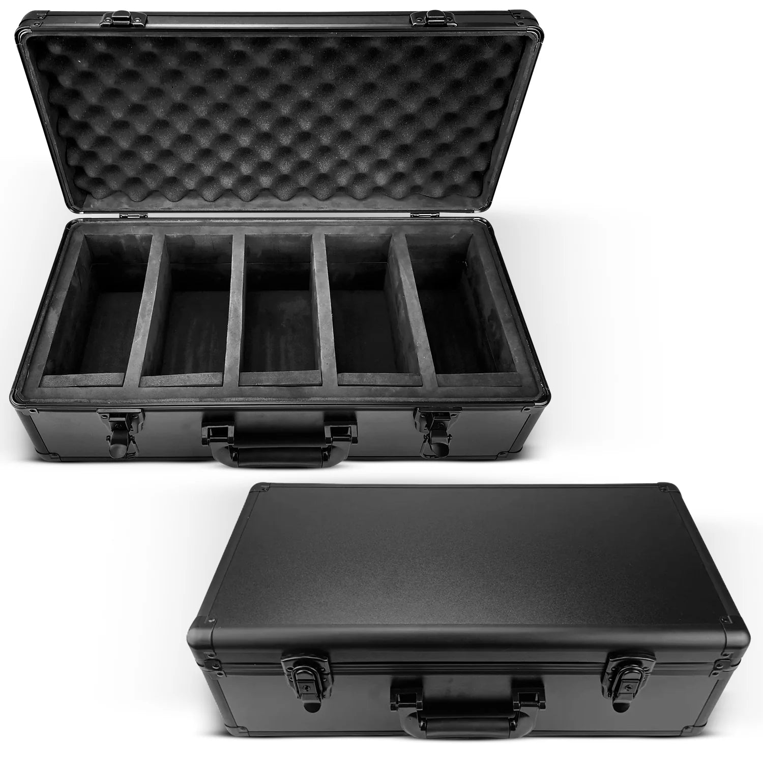 EVORETRO Graded Case with Key System - 5 Row Black