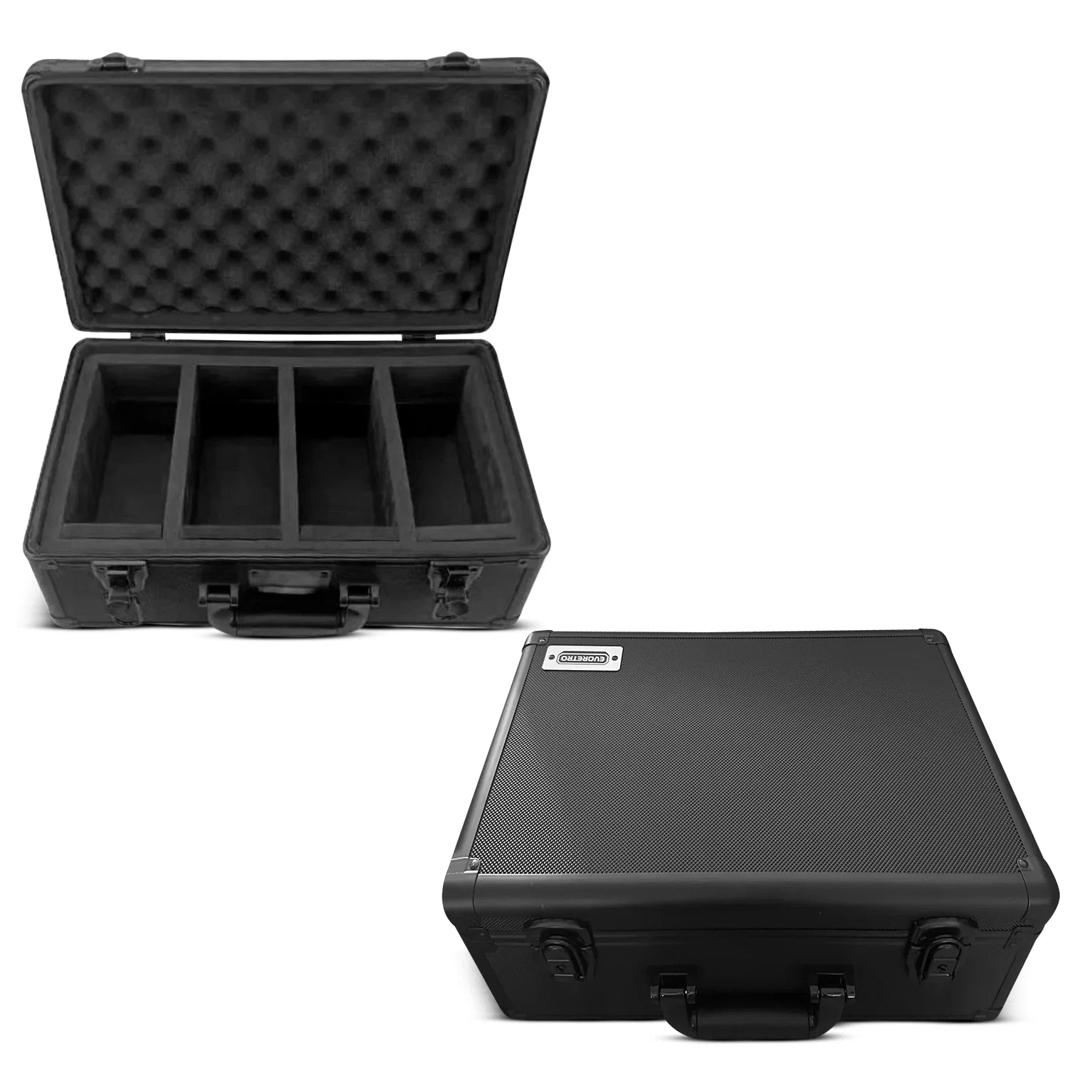EVORETRO Graded Case with Key System - 4 Row Black