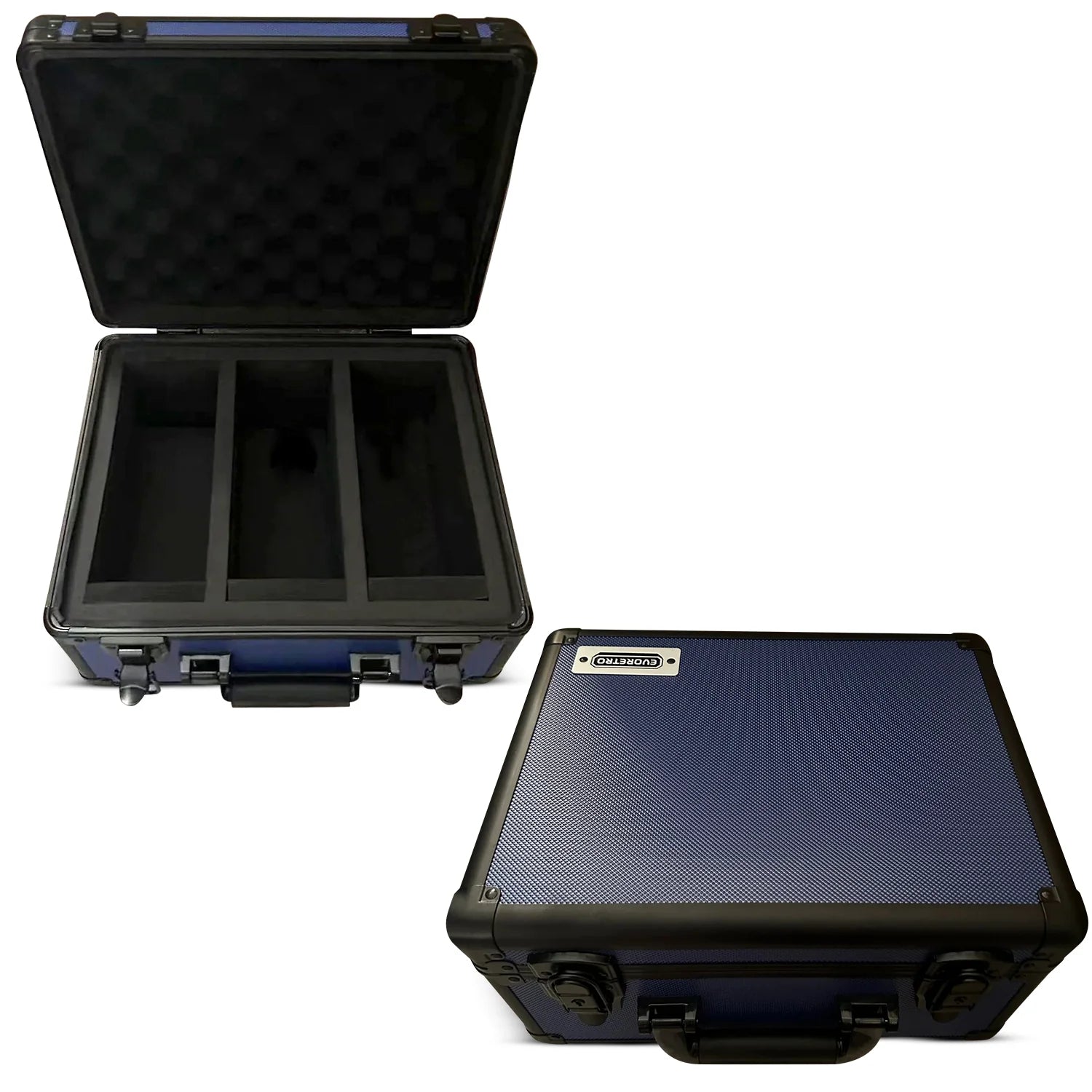 EVORETRO Graded Case with Key System - 3 Row Blue