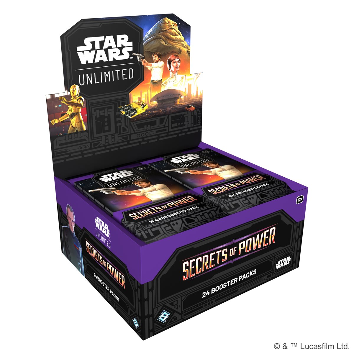 Star Wars: Unlimited - Secrets of Power - Booster Display (Pre-order)