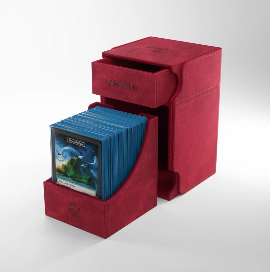 Gamegenic - Deck Box: Watchtower XL Red (100ct)