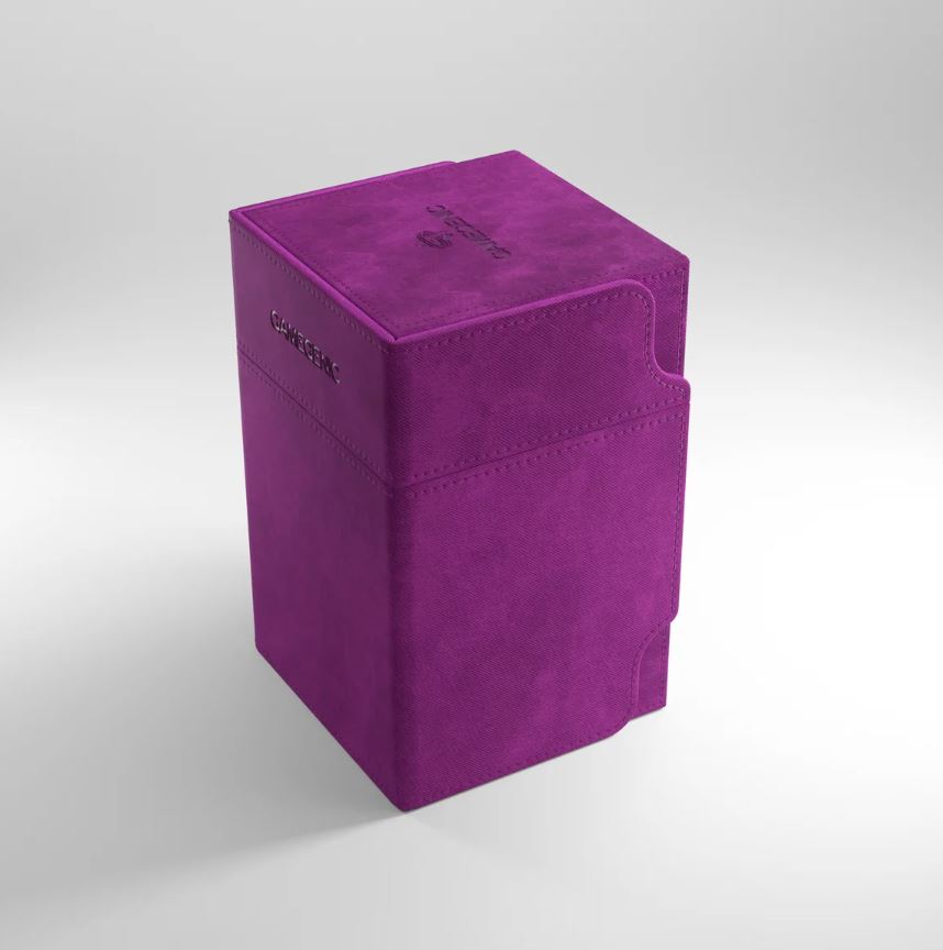 GameGenic - Deck Box: Watchtower XL Purple (100ct)
