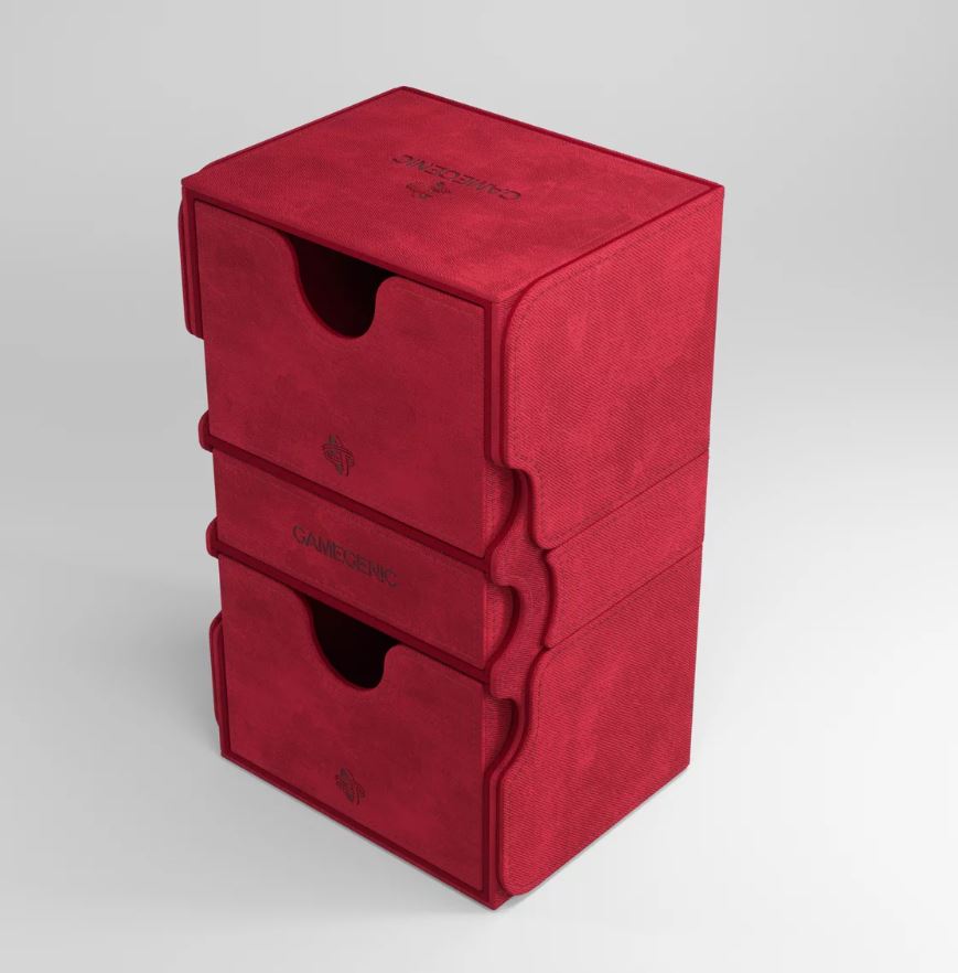 GameGenic - Deck Box: Stronghold XL Red (200ct)