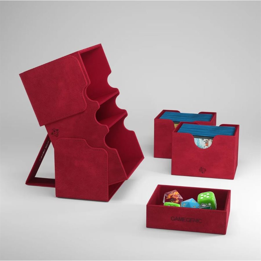 GameGenic - Deck Box: Stronghold XL Red (200ct)