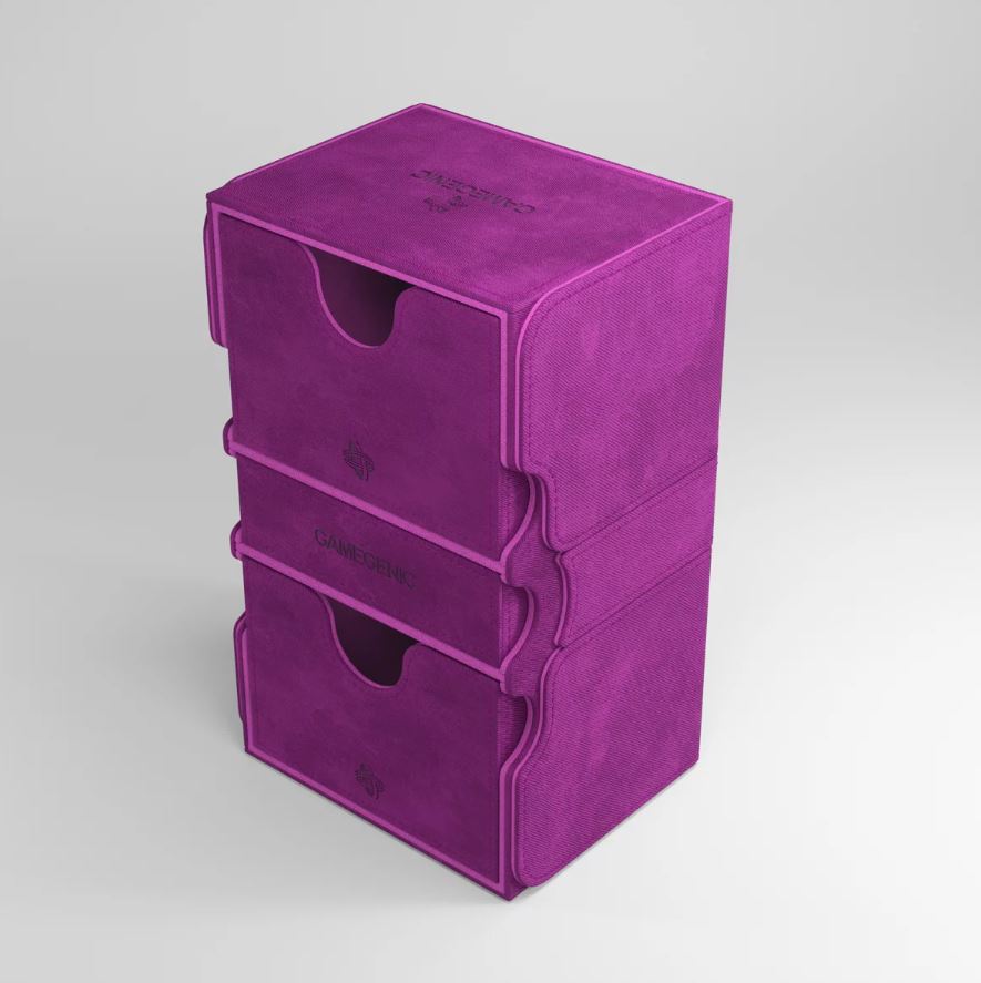 GameGenic - Deck Box: Stronghold XL Purple (200ct)