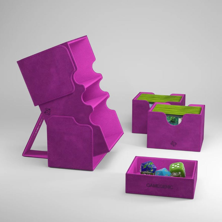 GameGenic - Deck Box: Stronghold XL Purple (200ct)