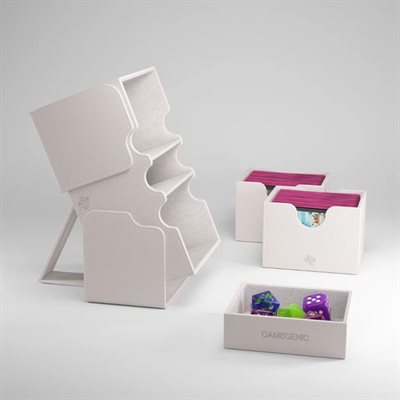 GameGenic - Deck Box Stronghold XL White (200ct)
