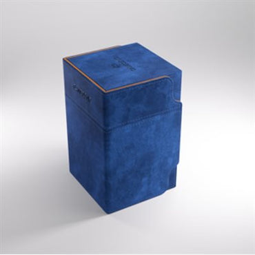 GameGenic- Deck Box: Watchtower XL Blue/Orange  Exclusive Line (100ct)