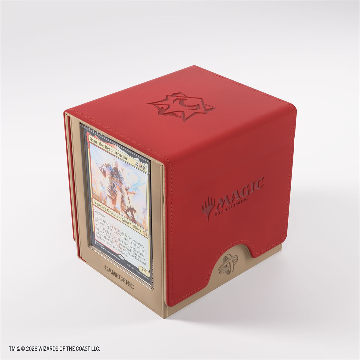 Gamegenic - Deck Box: Magic: The Gathering-Secrets of Strixhaven: Sidekick Pro XL (100ct): Lorehold