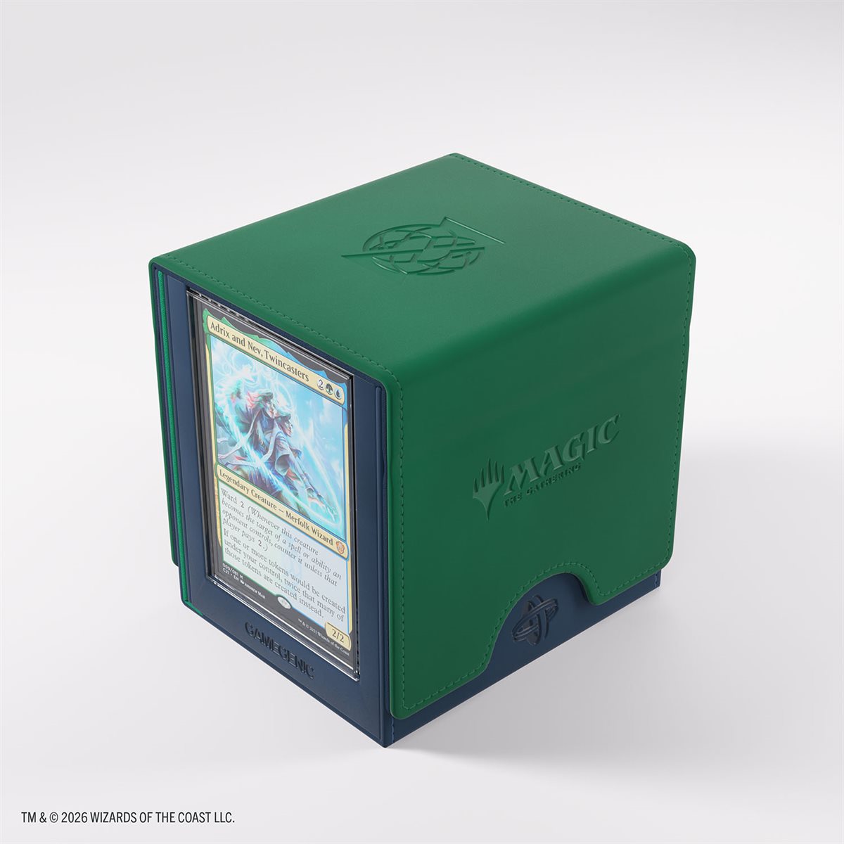 Gamegenic - Deck Box: Magic: The Gathering-Secrets of Strixhaven: Sidekick Pro XL (100ct): Quandrix