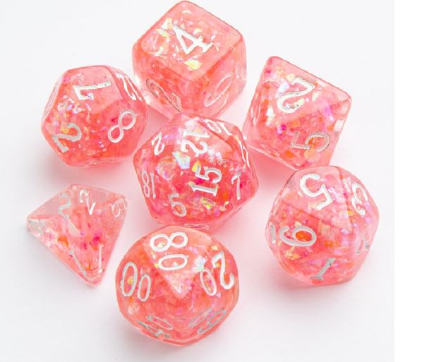 Gamegenic - 7pc Dice Set Candy-Like Series Peach