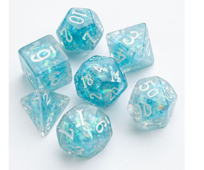 Gamegenic - 7pc Dice Set Candy-Like Series Blueberry