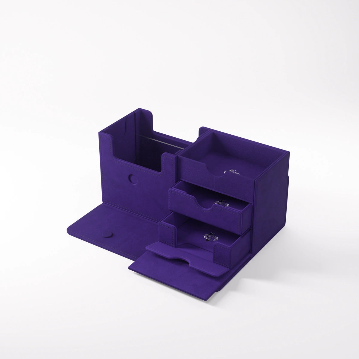 GameGenic -Deck Box: The Academic 133+xl Stealth Edition Purple