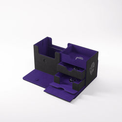 GameGenic -Deck Box: The Academic 133+xl Black / Purple