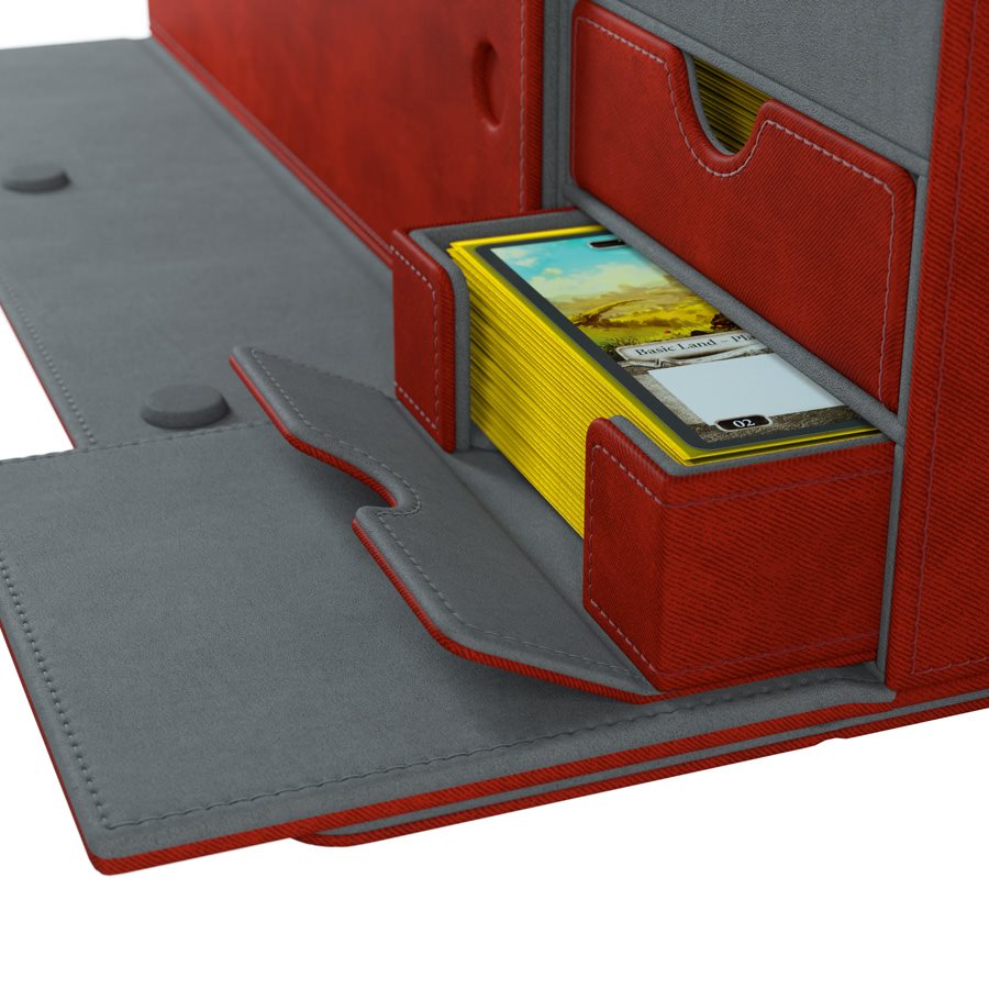 GameGenic - Deck Box: Cards Lair 400+: Red (400 ct)