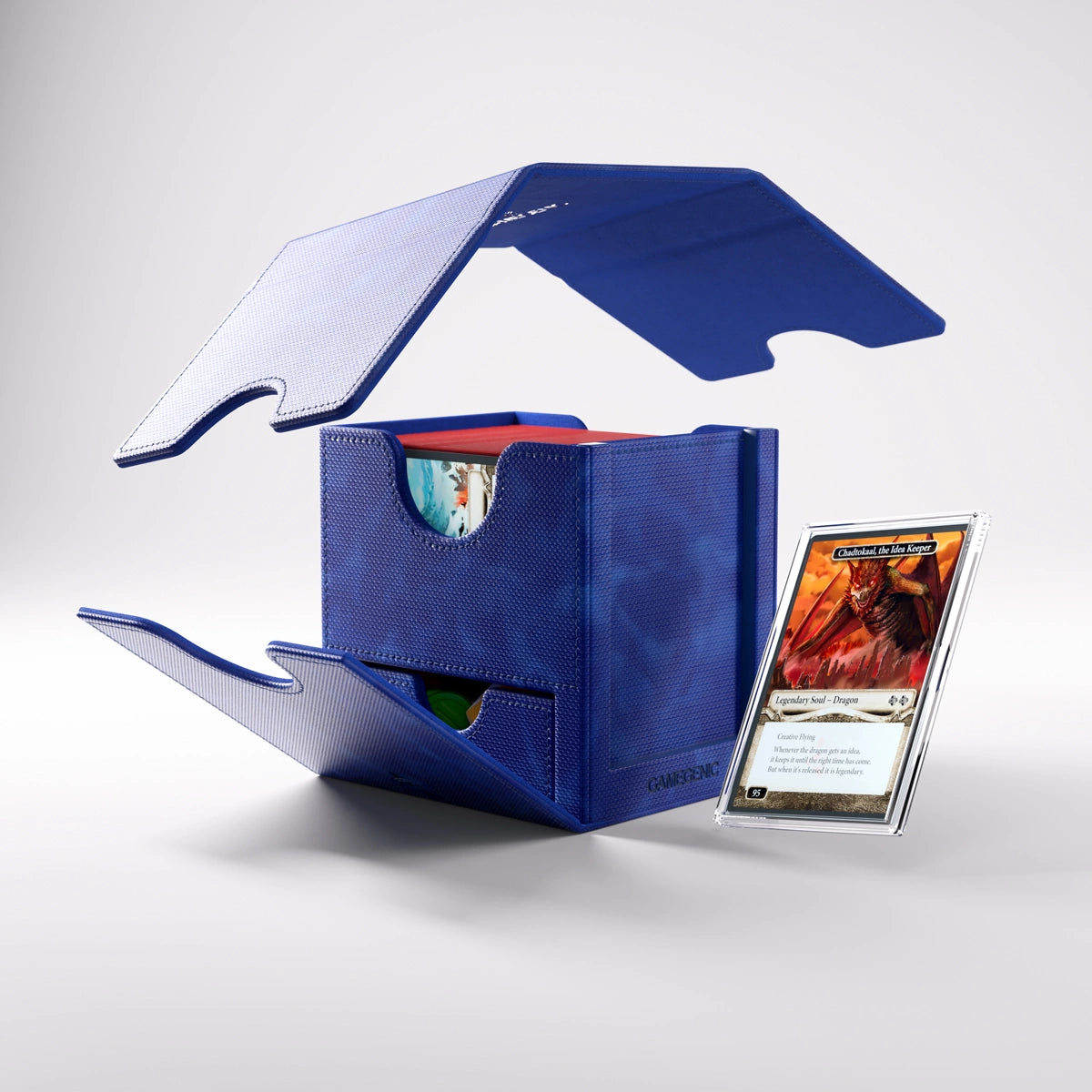 GameGenic - Deck Box Sidekick Pro XL Blue (100ct)