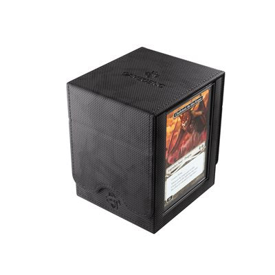 GameGenic - Deck Box: Squire Plus XL Black (100ct)