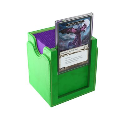 GameGenic - Deck Box: Squire Plus XL Green (100ct)