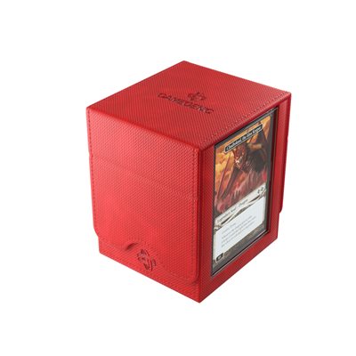 GameGenic - Deck Box: Squire Plus XL Red (100ct)