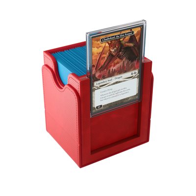 GameGenic - Deck Box: Squire Plus XL Red (100ct)
