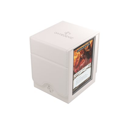GameGenic - Deck Box: Squire Plus XL White (100ct)