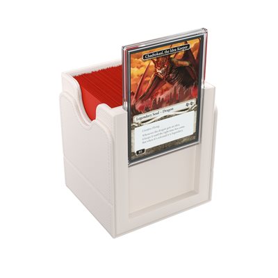 GameGenic - Deck Box: Squire Plus XL White (100ct)