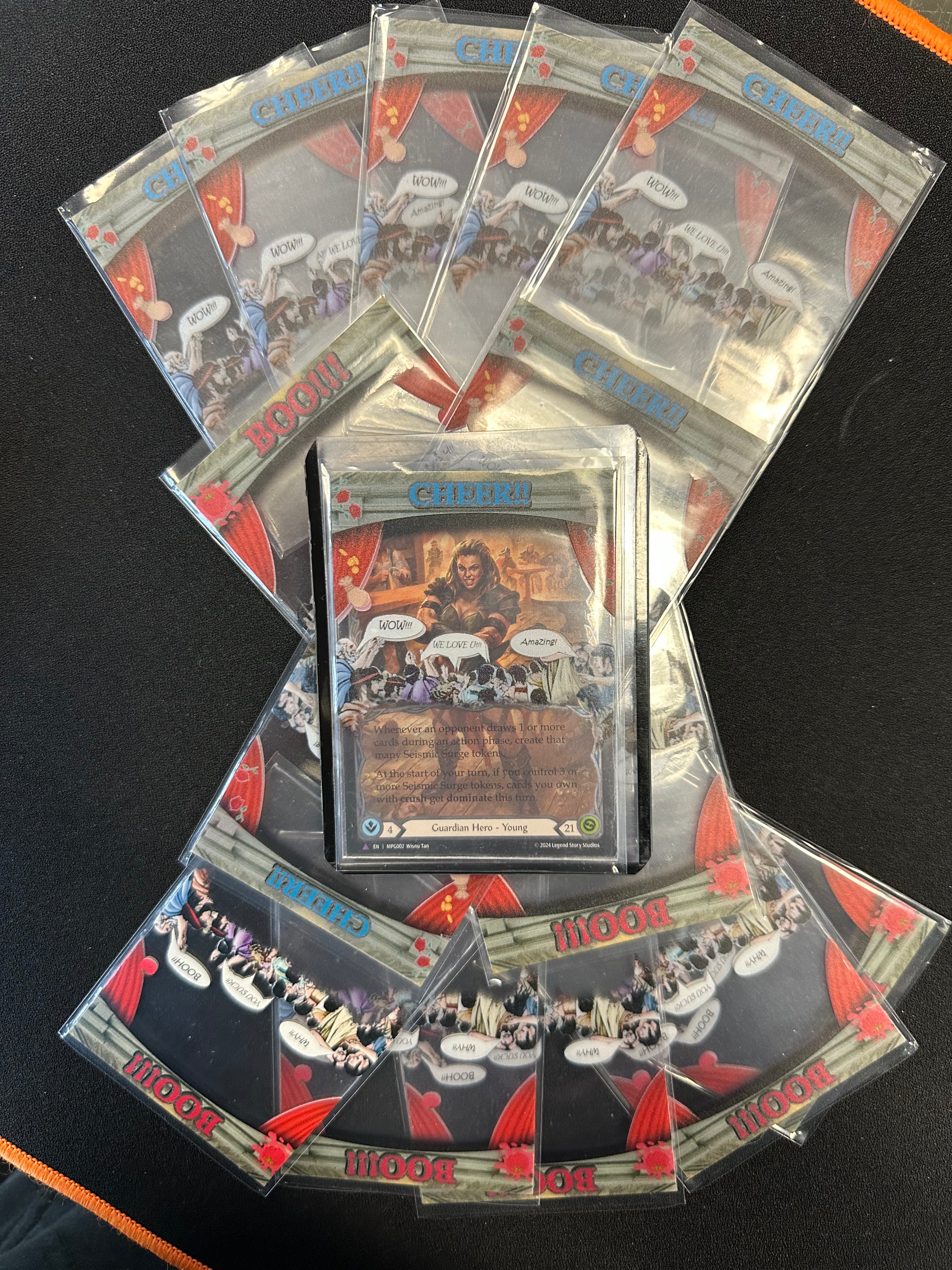 Boo // Cheer Double sided Token