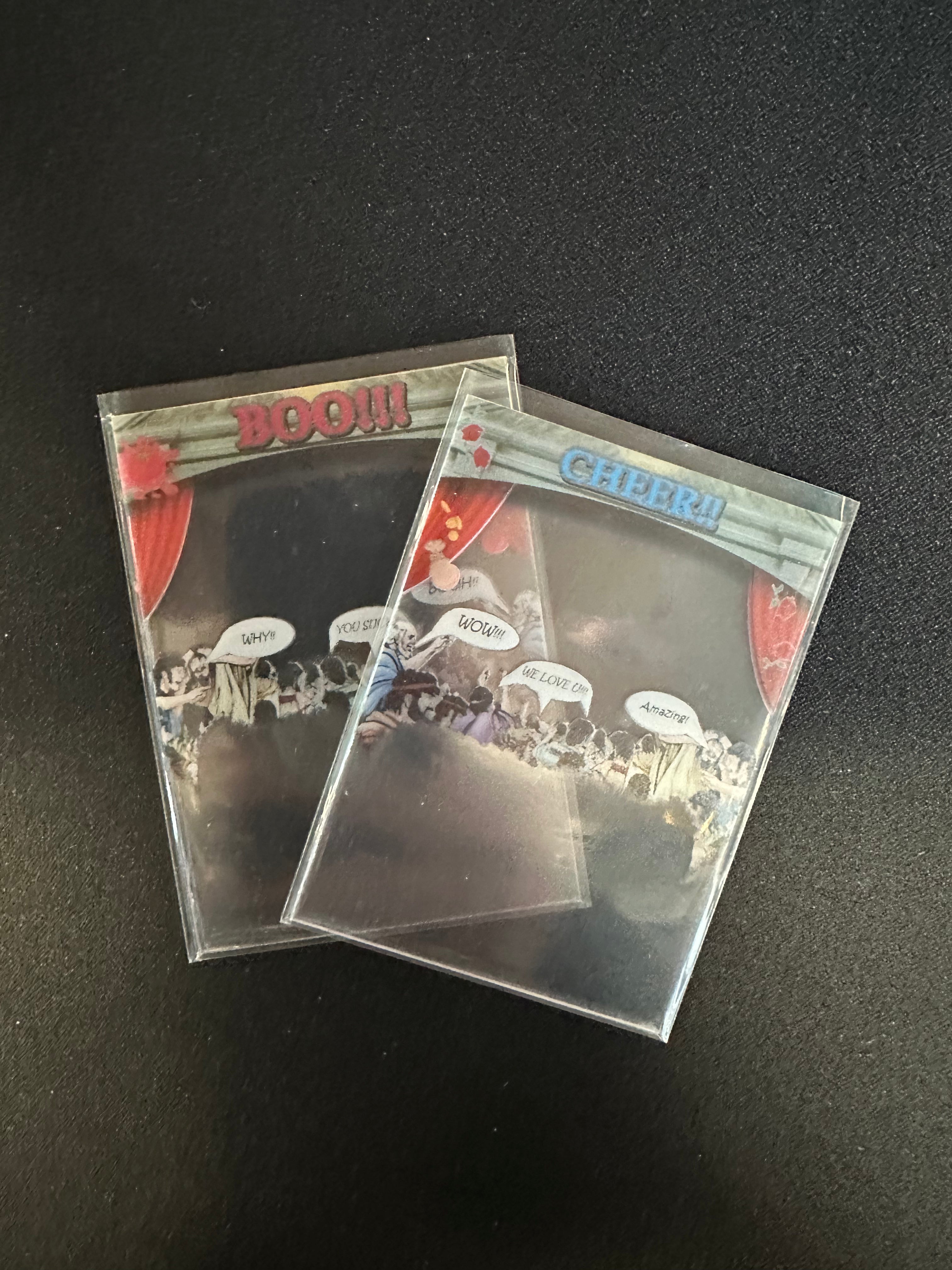 Boo // Cheer Double sided Token