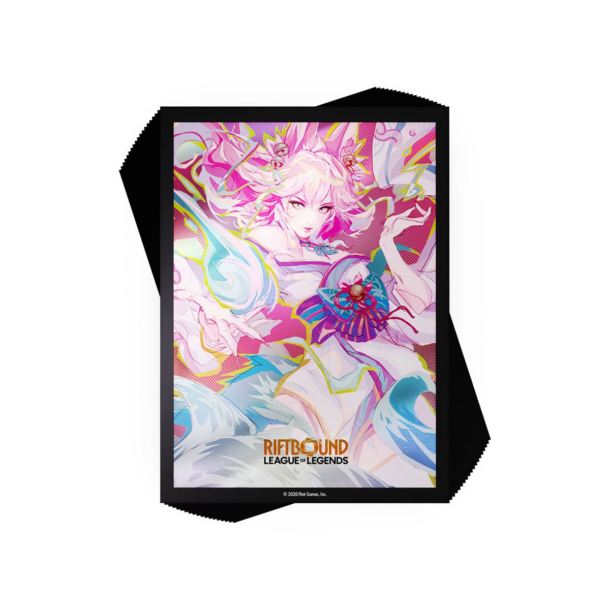 Riftbound - League of Legends TCG - Spiritforged Art Sleeves - Spirit Blossom Ahri (Pre-Order)