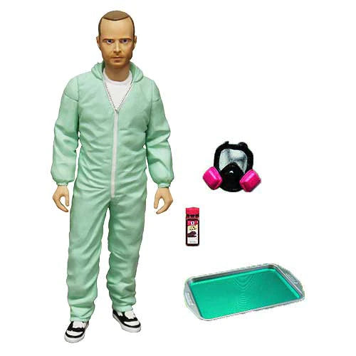Breaking Bad Jesse Pinkman Previews Exclusive Blue Hazmat 6-In Action Figure