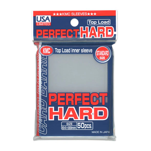 KMC Top Load Perfect HARD Size Sleeves