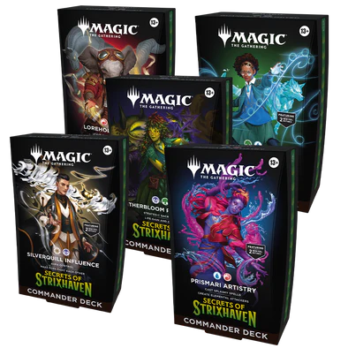 MTG - Secrets of Strixhaven - Commander Deck - Set of 5 (Pre-Order)