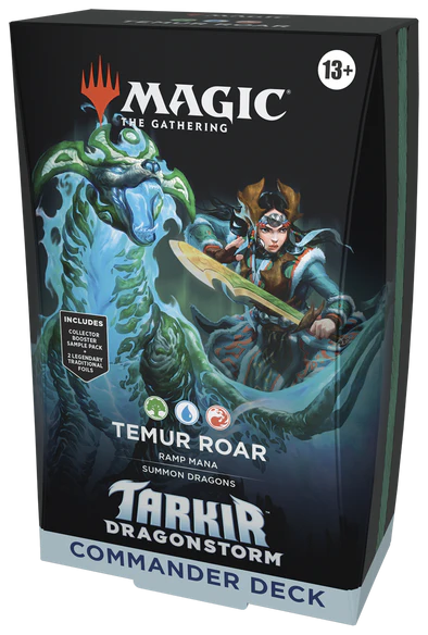 MTG - Tarkir: Dragonstorm - Commander Decks - Temur Roar