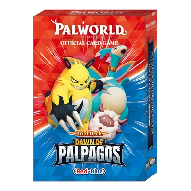 Palworld Card Game - Dawn of Palpagos - Red/Blue Trial Deck