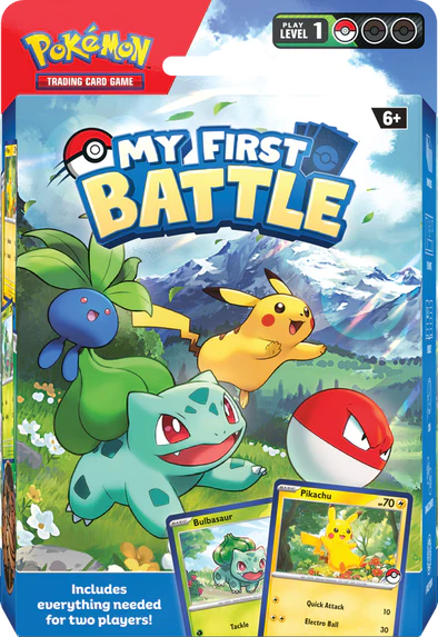 Pokemon - My First Battle - Bulbasaur and Pikachu
