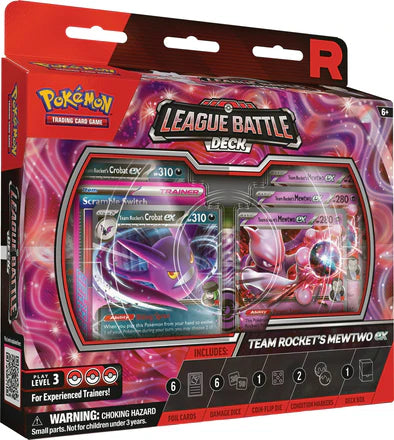 Pokemon - League Battle Deck - Team Rocket’s Mewtwo ex (Pre-Order)