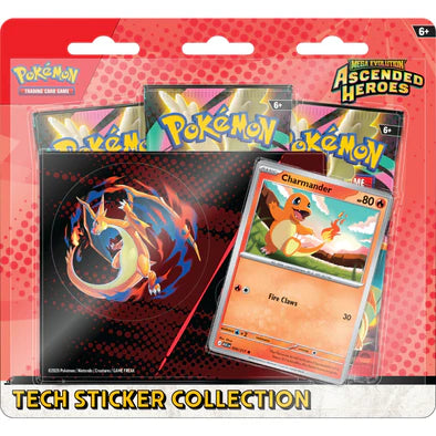Pokemon - Mega Evolution - Ascended Heroes - Tech Sticker Collection - Charmander (Pre-Order) (Jan 30th)