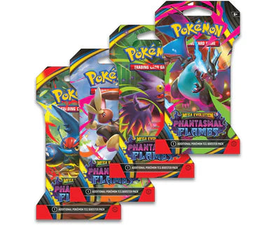 Pokemon - Mega Evolution - Phantasmal Flames - Sleeved Booster Pack (Single) (Pre-Order)
